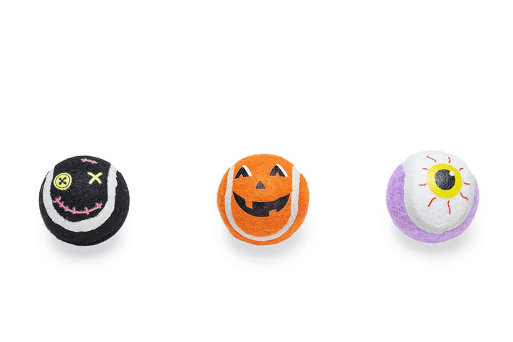 Halloween kattenspeelgoed tennisballen