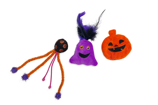 Halloween kattenspeelgoed boeh 3st