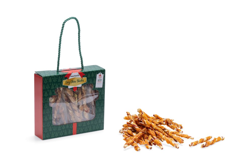Kerst kauwstaaf kip 30st 150gr