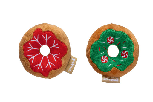 Kerst donut pluche 12 cm 1st