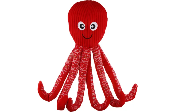 Kerstspeelgoed octopus 50cm