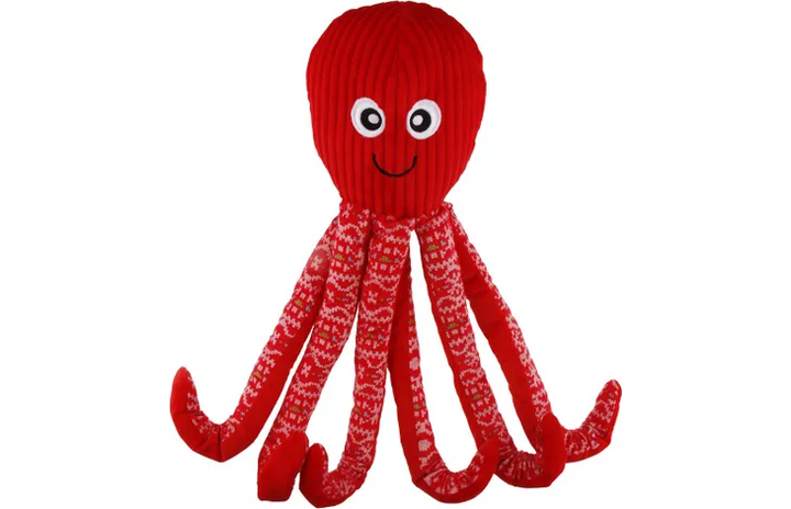 Kerstspeelgoed octopus 50cm