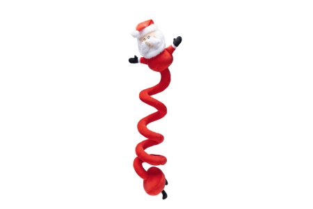 Kerstknuffel kerstman spiraal