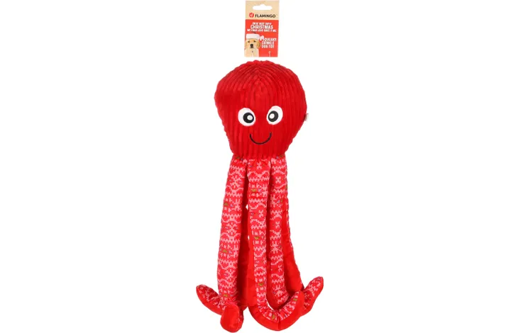 Kerstspeelgoed octopus 50cm