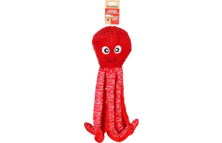 Kerstspeelgoed octopus 50cm