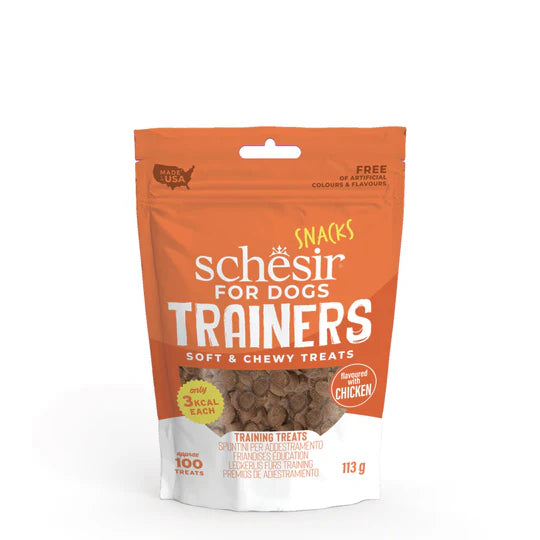 Schesir trainingssnacks chicken 113gr