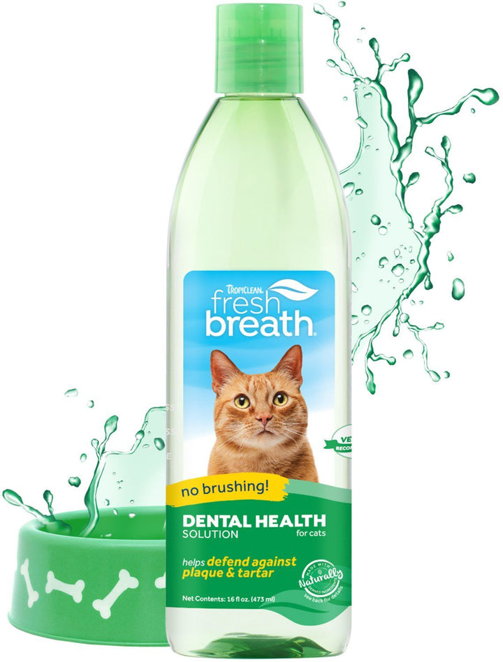 Fresh breath mondwater voor katten 473ml