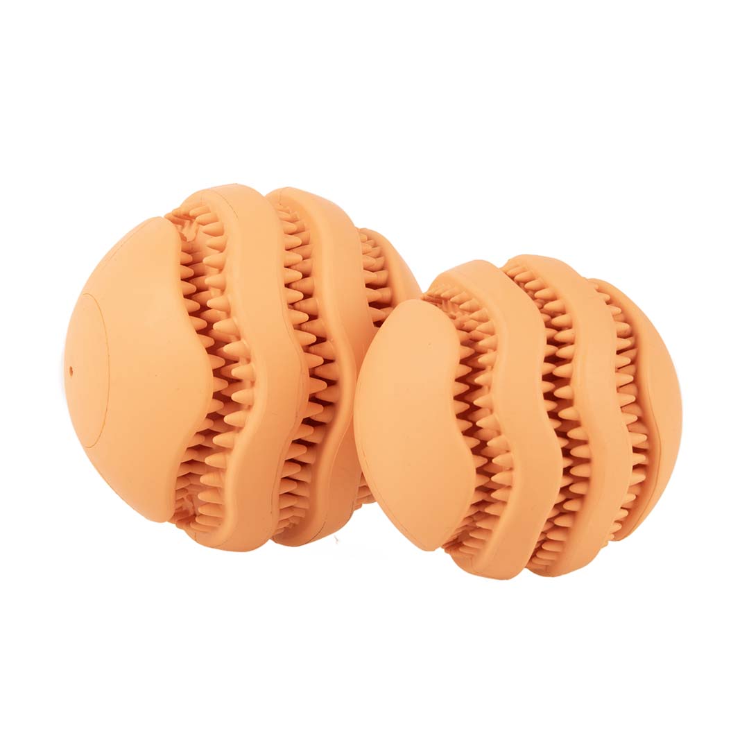 Ebi snackspeeltje nibble me sphere L oranje