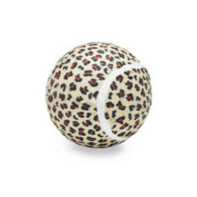 Jungle tennisballen panter 12cm