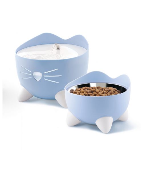 Cat it pixi drinkfontein combo blauw