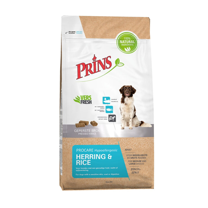 Prins ProCare hypoallergenic Herring & rice 12kg
