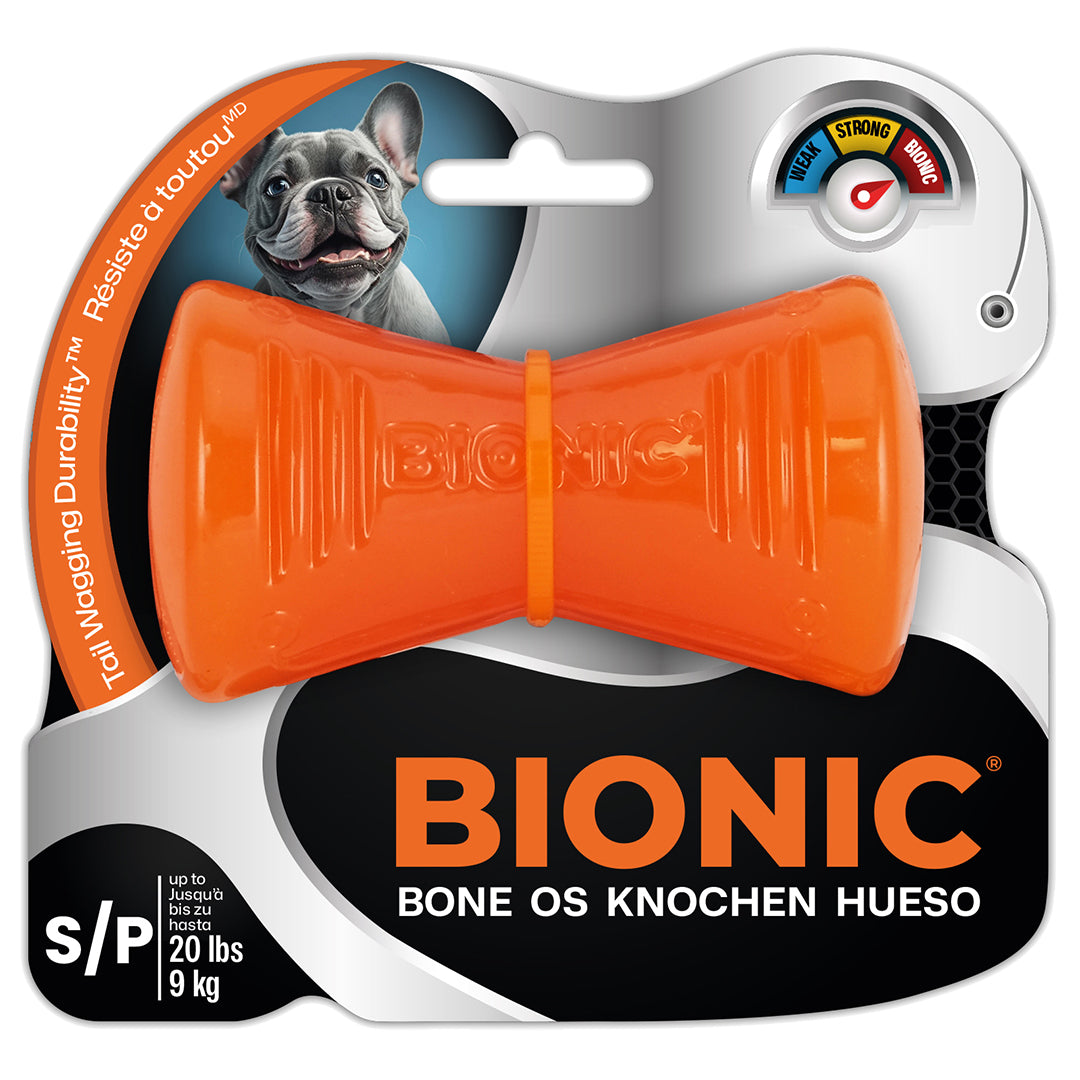 Sterk hondenspeeltje bionic been S 10 cm