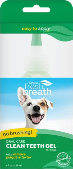 Fresh breath gel tandverzorging voor hond 118ml