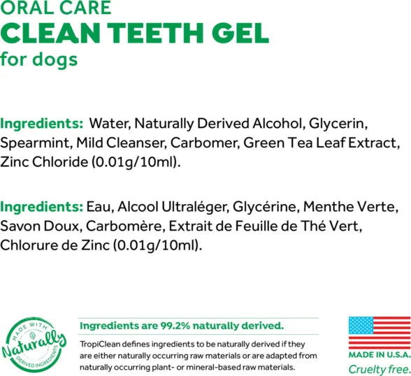 Fresh breath gel tandverzorging voor hond 118ml