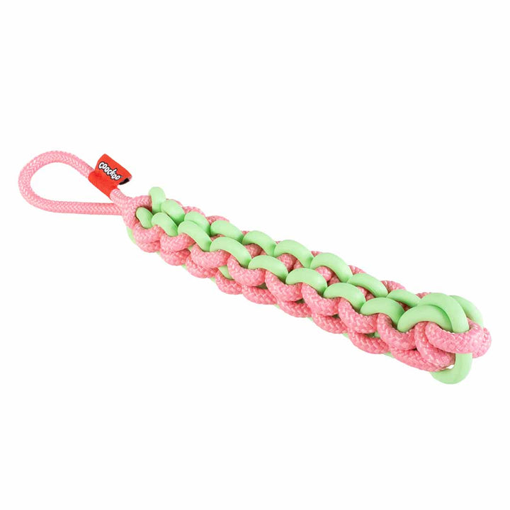 Coockoo twisting tugger roze 45cm