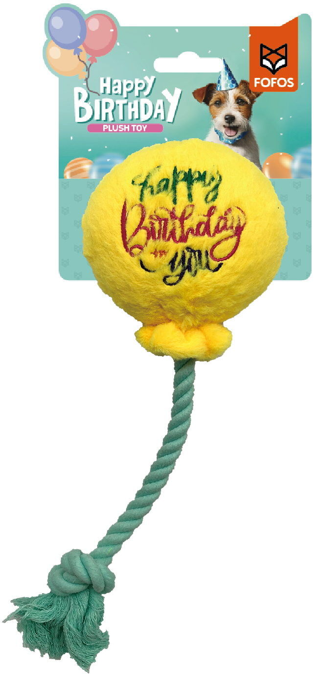 Verjaardag ballon hond