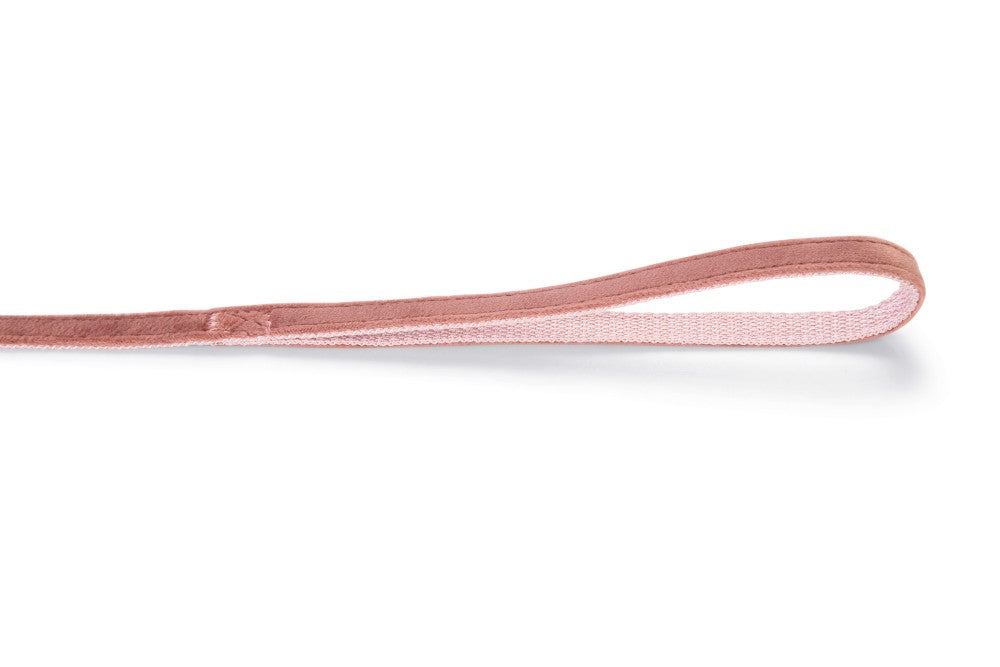 DBL looplijn velura roze - Pip & Pepper by Dierenspeciaalzaak Huysmans