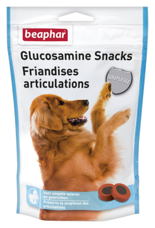 Beaphar glucosamine snacks 150gr - Pip & Pepper by Dierenspeciaalzaak Huysmans