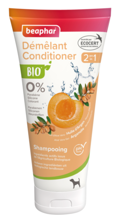 Beaphar bio shampoo 2 in 1 conditioner 200ml - Pip & Pepper by Dierenspeciaalzaak Huysmans