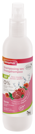 Beaphar bio droogshampoo 200ml - Pip & Pepper by Dierenspeciaalzaak Huysmans