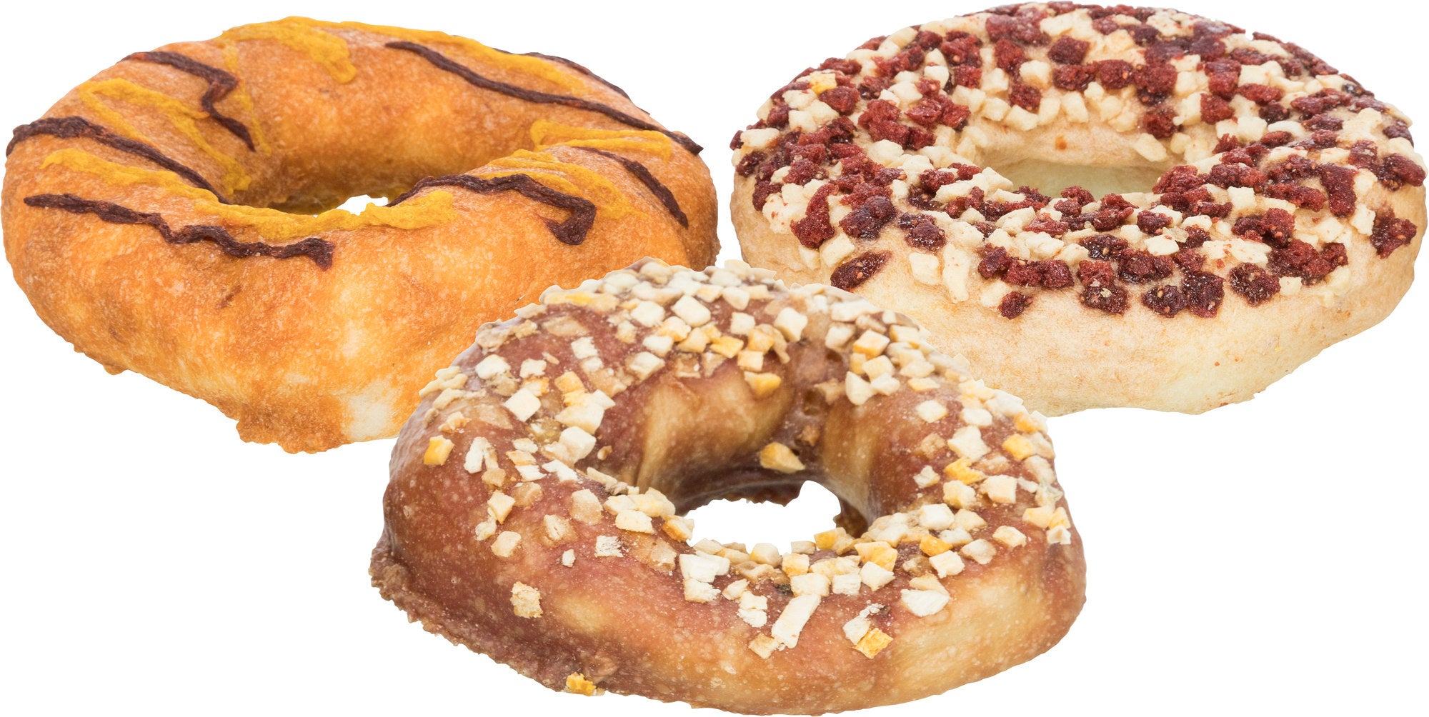 Donuts 3 stuks - Pip & Pepper by Dierenspeciaalzaak Huysmans