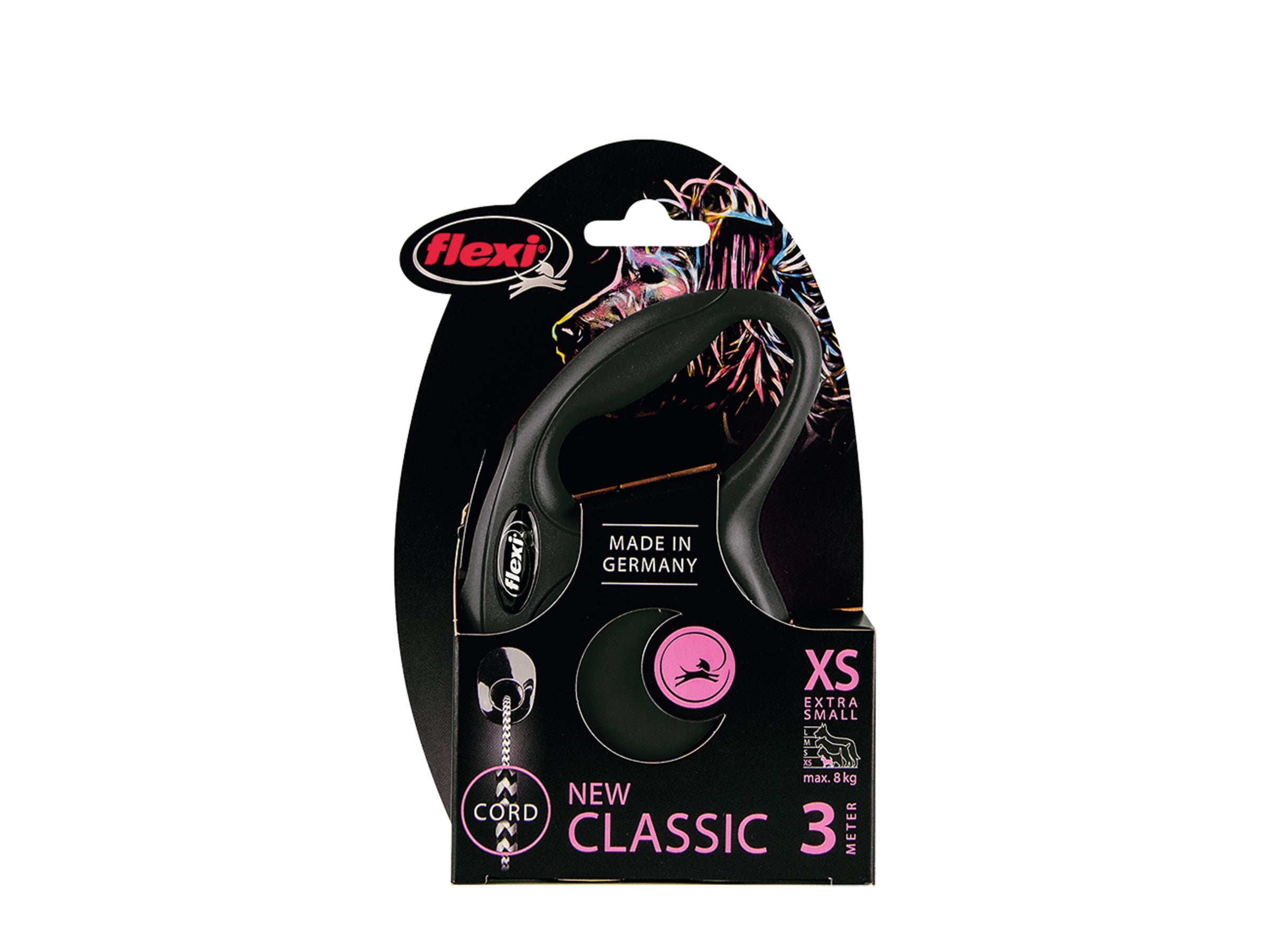 Flexi new classic XS koord 3 meter - Pip & Pepper by Dierenspeciaalzaak Huysmans
