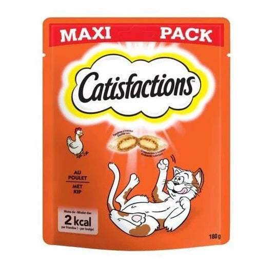 Catisfactions kip maxi pack 180gr - Pip & Pepper by Dierenspeciaalzaak Huysmans