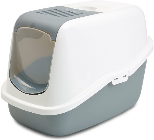 Kattentoilet Nestor grijs - Pip & Pepper by Dierenspeciaalzaak Huysmans