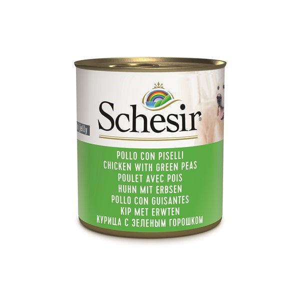 Schesir 285gr kip & erwten - Pip & Pepper by Dierenspeciaalzaak Huysmans