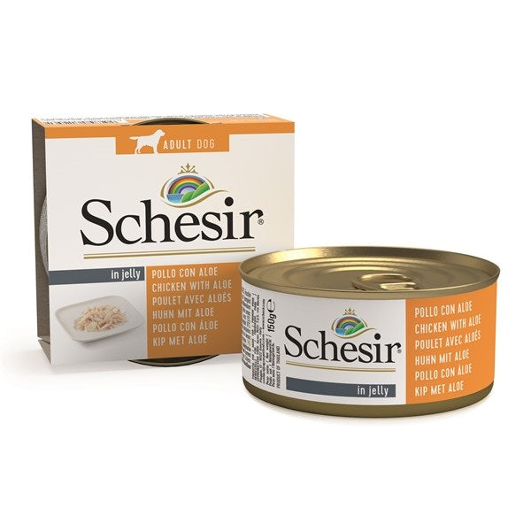 Schesir 150gr kip & aloë - Pip & Pepper by Dierenspeciaalzaak Huysmans