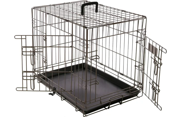 Draadkooi taupe S 43x61x50 - Pip & Pepper by Dierenspeciaalzaak Huysmans