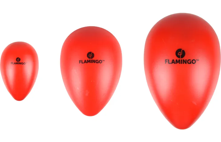 Plastic ei ovaal rood - Pip & Pepper by Dierenspeciaalzaak Huysmans