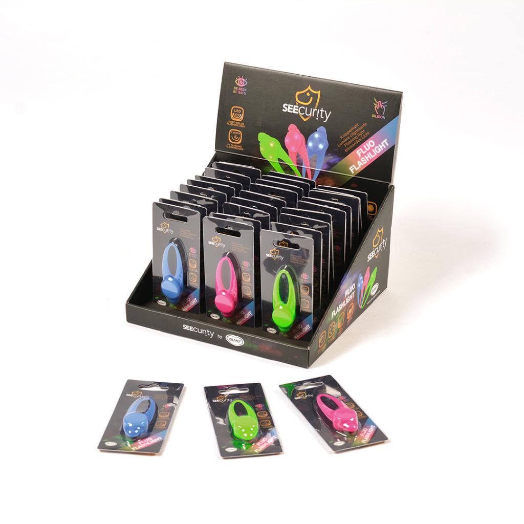 Fluo flashlight led | Lichtje voor hond | Veiligheidslichtje hond ...
