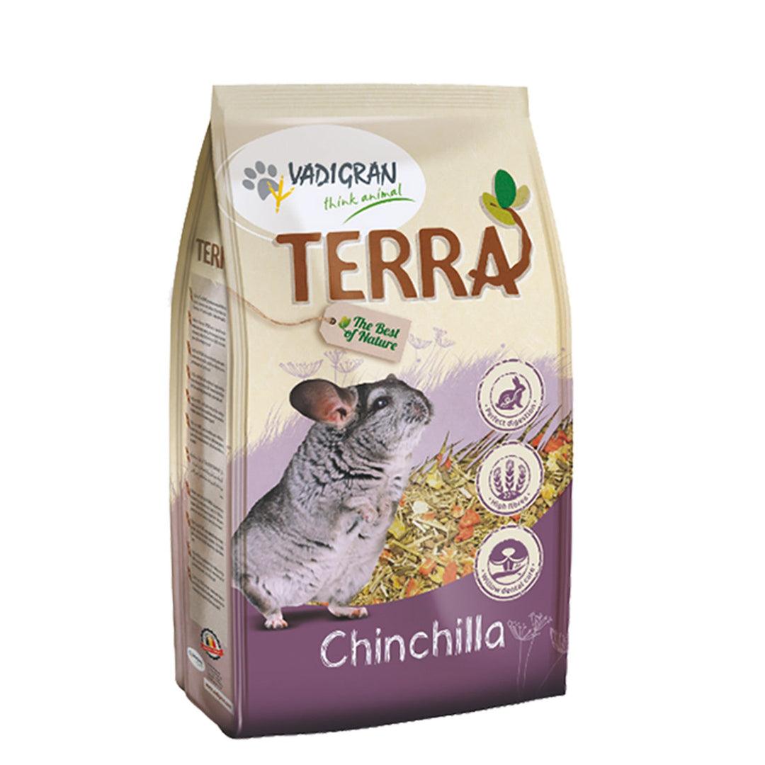 TERRA chinchilla 2,25 Kg - Pip & Pepper by Dierenspeciaalzaak Huysmans
