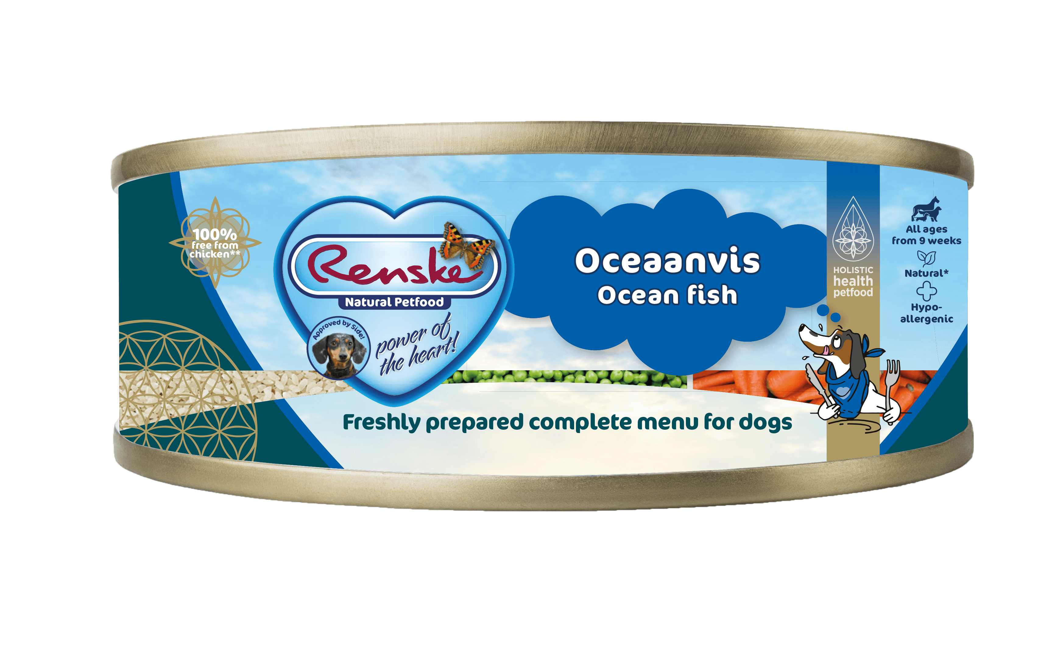 Renske oceaanvis 95gr - Pip & Pepper by Dierenspeciaalzaak Huysmans
