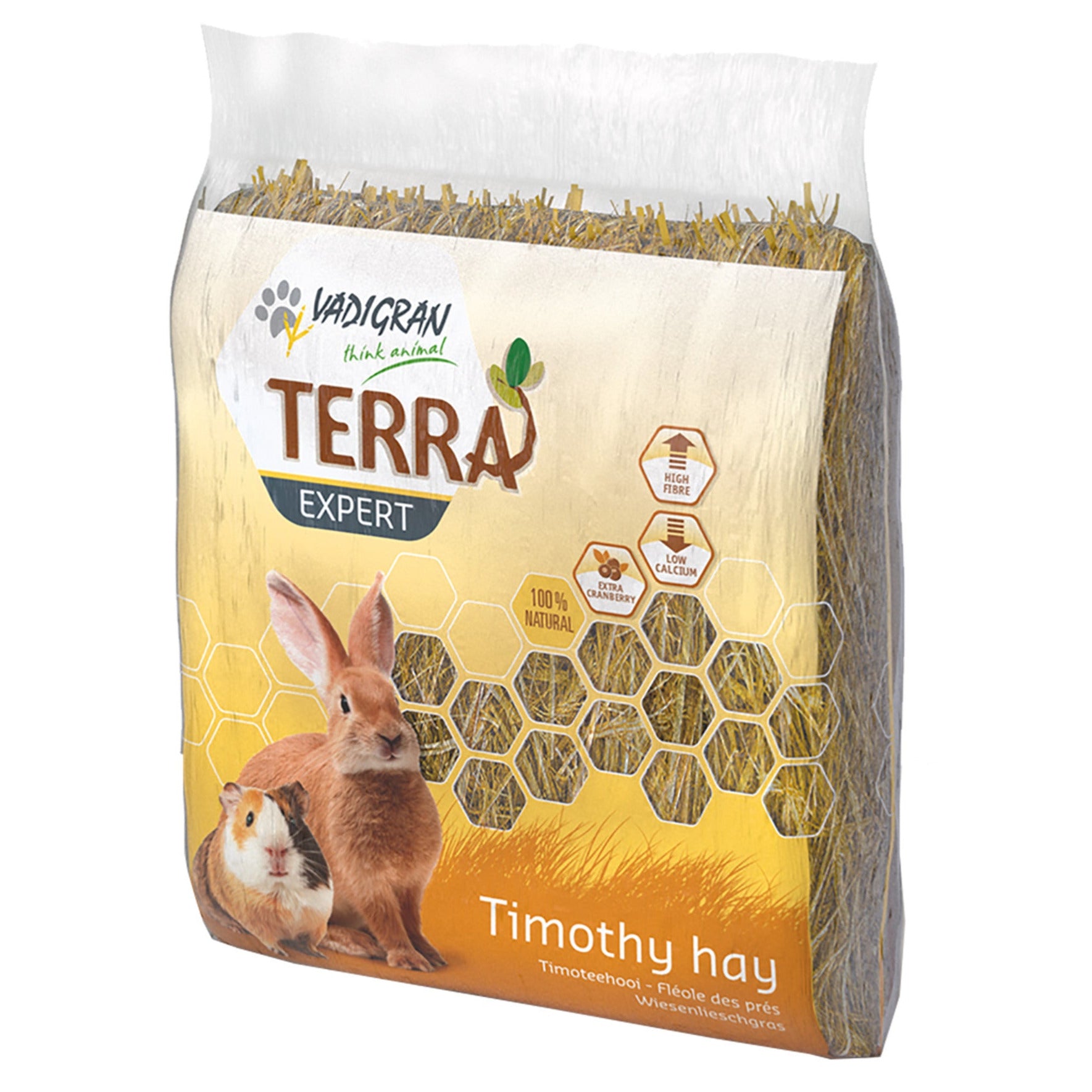 TERRA EXPERT Timoteehooi+veenbes 500gr - Pip & Pepper by Dierenspeciaalzaak Huysmans