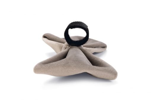 Hondenstrik velvet grijs - Pip & Pepper by Dierenspeciaalzaak Huysmans