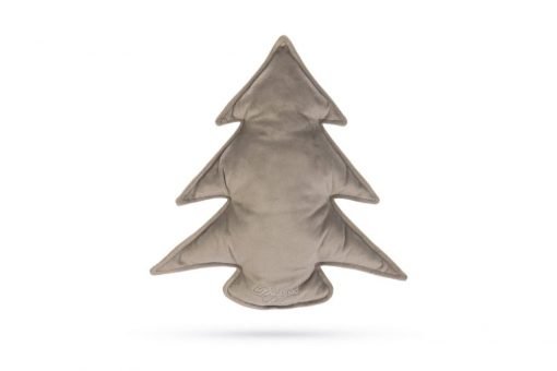 Kerstboom kerstknuffel velvet grijs - Pip & Pepper by Dierenspeciaalzaak Huysmans