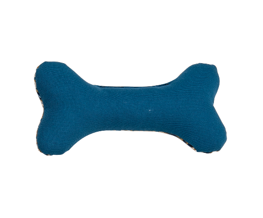 Soft toy bone lichtblauw - Pip & Pepper by Dierenspeciaalzaak Huysmans