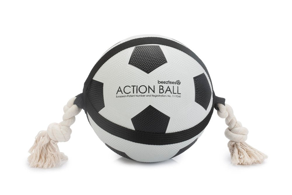 Action bal met touw 22cm - Pip & Pepper by Dierenspeciaalzaak Huysmans