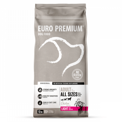 Europremium light 12kg - Pip & Pepper by Dierenspeciaalzaak Huysmans