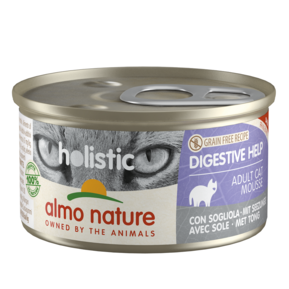 Almo Nature digestive 85g mousse met tong - Pip & Pepper by Dierenspeciaalzaak Huysmans
