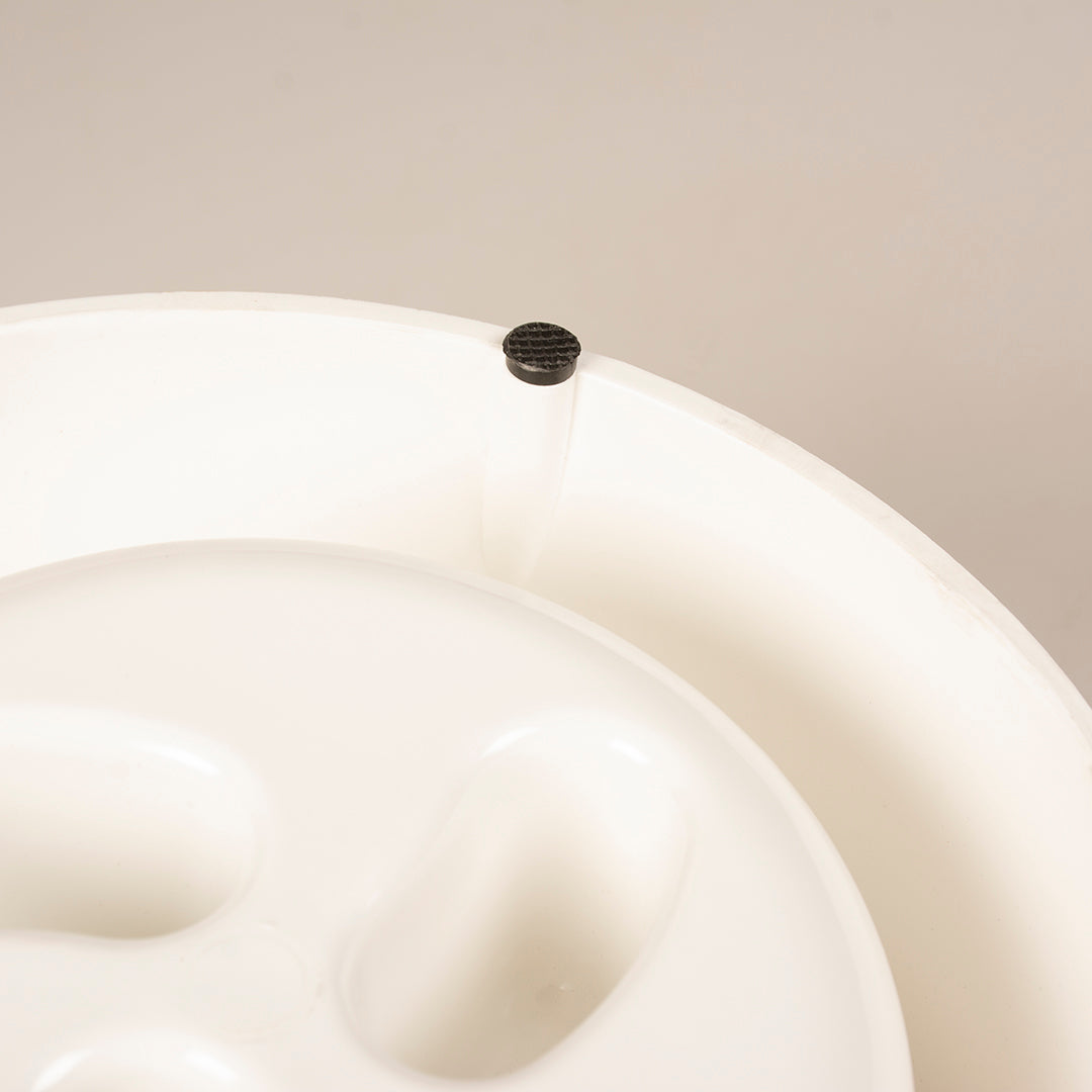 Anti schrokpot smal zwart - Pip & Pepper by Dierenspeciaalzaak Huysmans