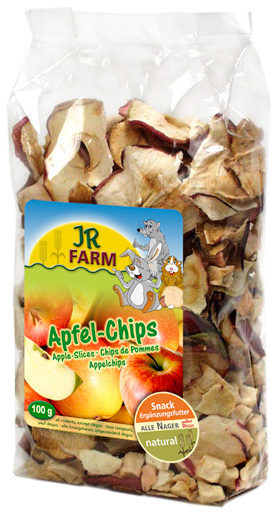 Appel chips 100gr - Pip & Pepper by Dierenspeciaalzaak Huysmans