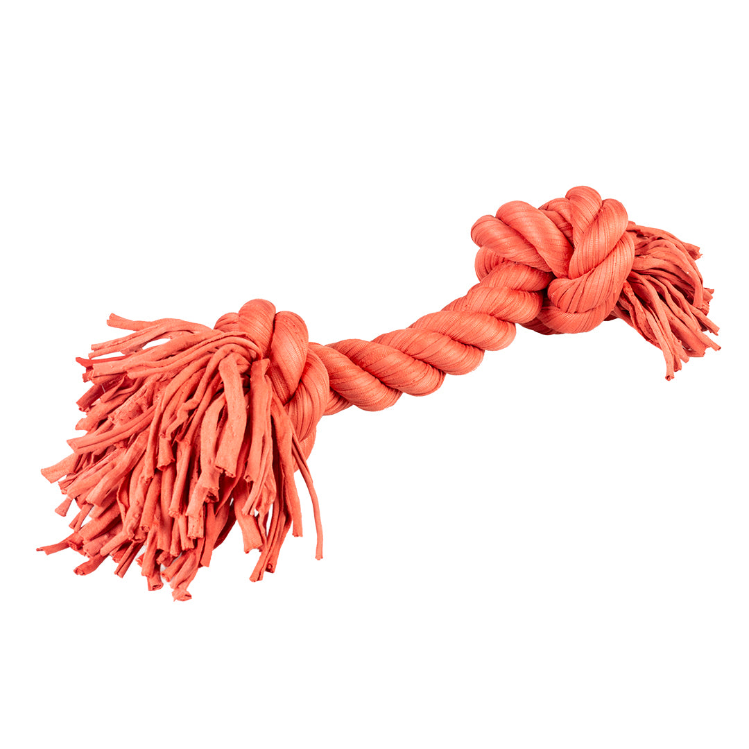 Sweater touw met 2 knopen rood 40cm - Pip & Pepper by Dierenspeciaalzaak Huysmans
