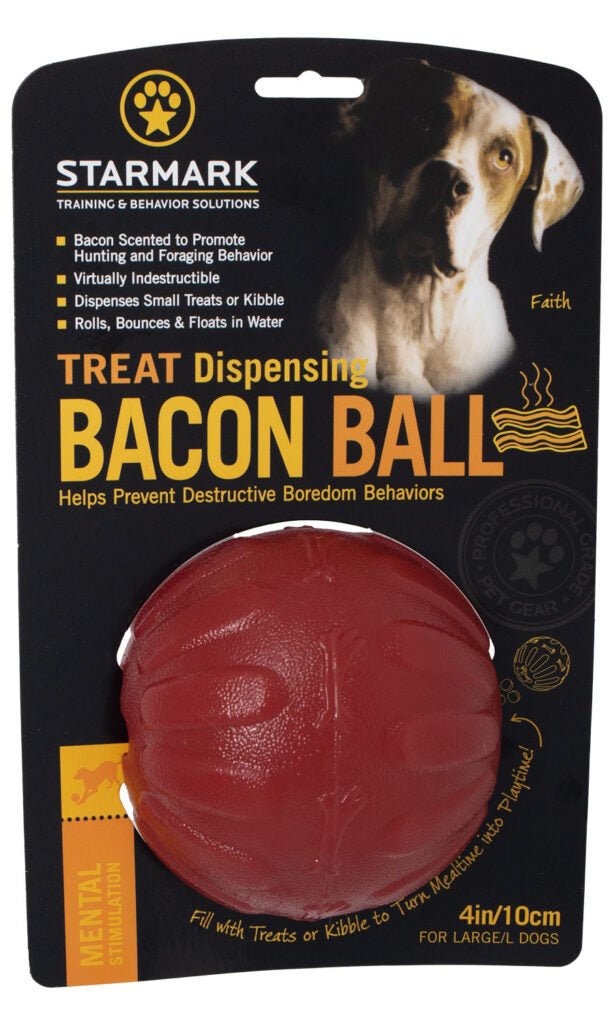 Starmark treat dispensing bacon ball - Pip & Pepper by Dierenspeciaalzaak Huysmans