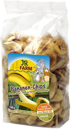 Banaan chips 150gr - Pip & Pepper by Dierenspeciaalzaak Huysmans