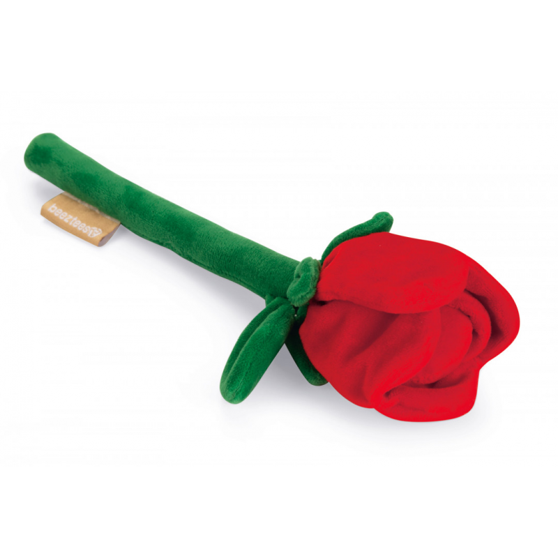 Rode roos 30cm - Pip & Pepper by Dierenspeciaalzaak Huysmans