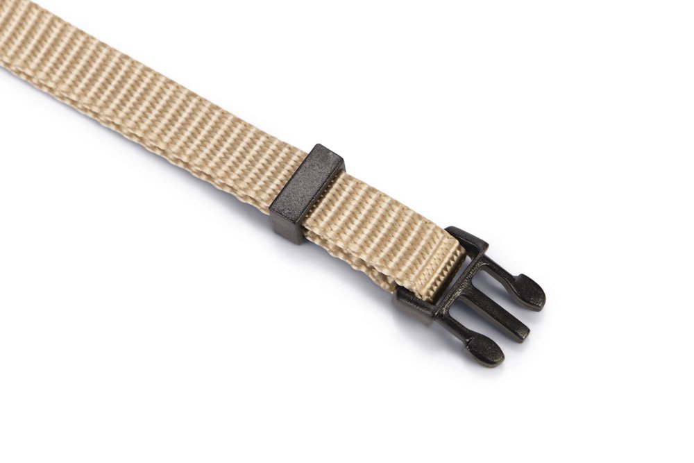 Nylon halsband beige met bel - Pip & Pepper by Dierenspeciaalzaak Huysmans
