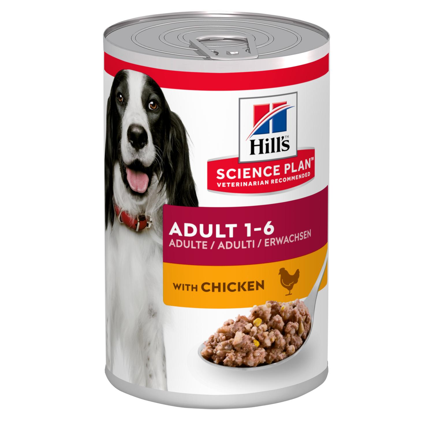 Hill's adult chicken 370g - Pip & Pepper by Dierenspeciaalzaak Huysmans